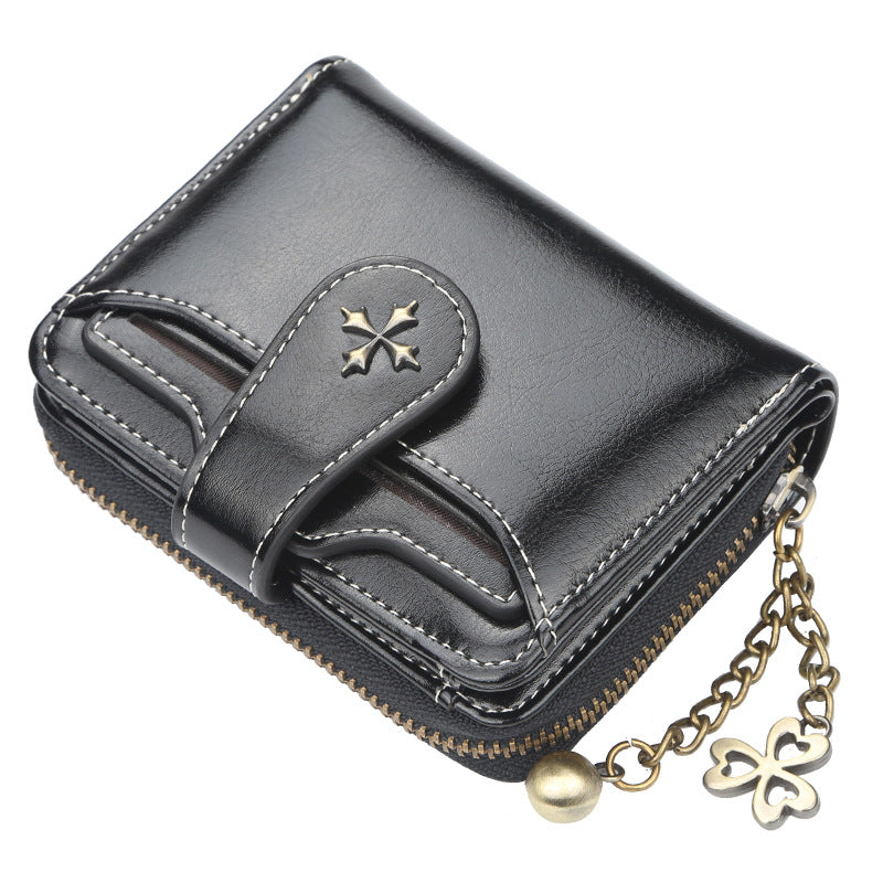 Elegant New Women's Tassel Zipper Short Ladies Wallets