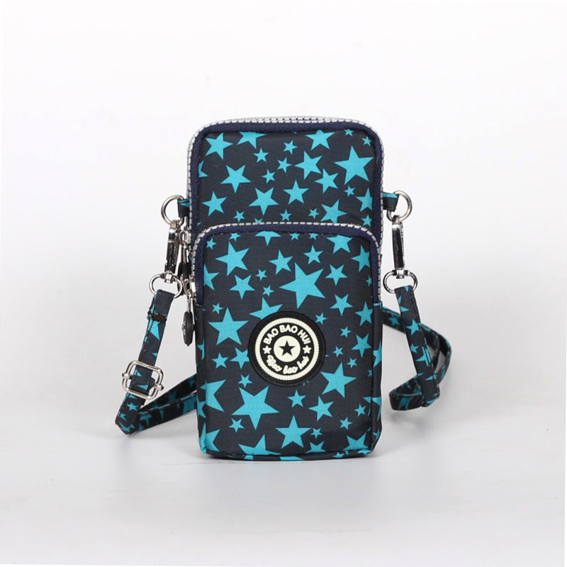 Women's Mini Fashion Cloth Wrist Vertical Phone Bags