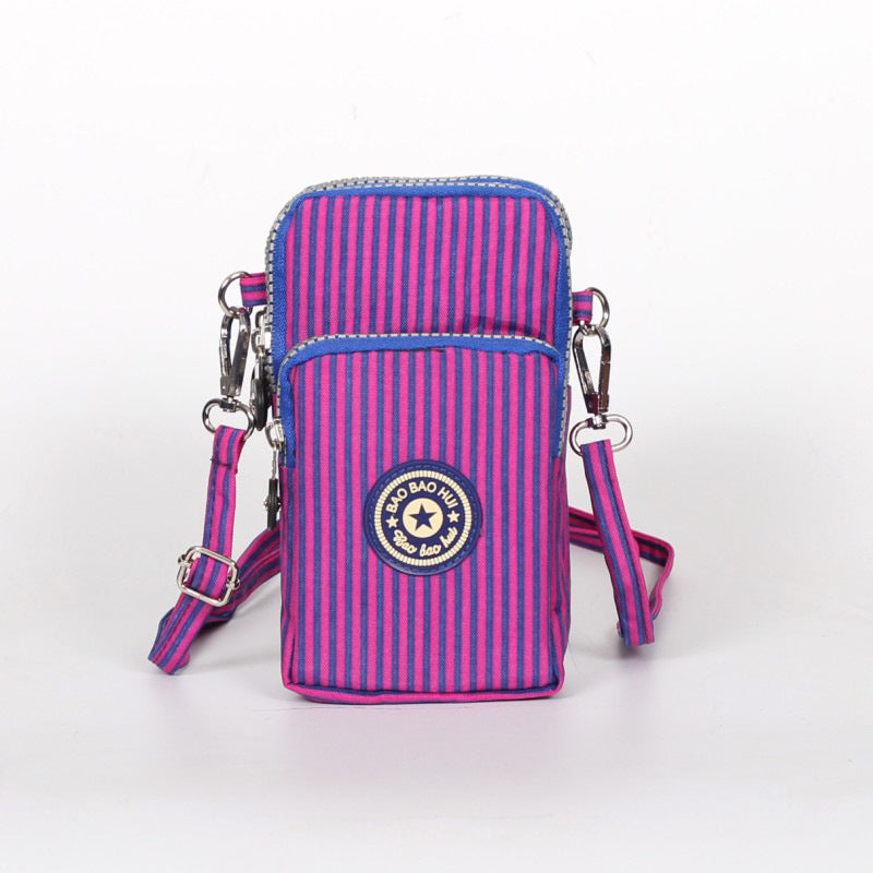 Women's Mini Fashion Cloth Wrist Vertical Phone Bags