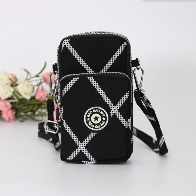 Women's Mini Fashion Cloth Wrist Vertical Phone Bags