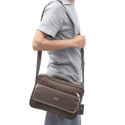 Sac fourre-tout portable en tissu Oxford de grande capacité pour hommes Sacs messagers pour hommes