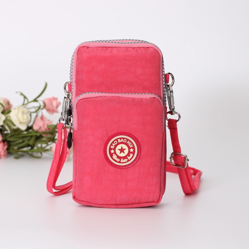 Women's Mini Fashion Cloth Wrist Vertical Phone Bags