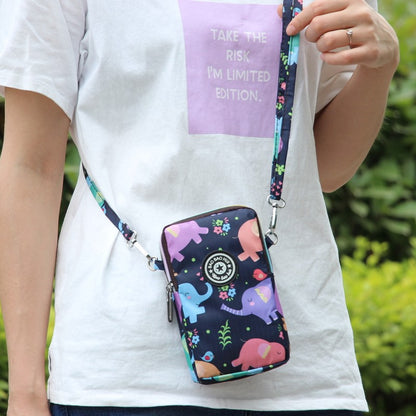 Zipper Mobile Female Halter Running Wrist Phone Bags