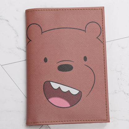 Various Little Bear Cartoon Passport Imitation Id Package