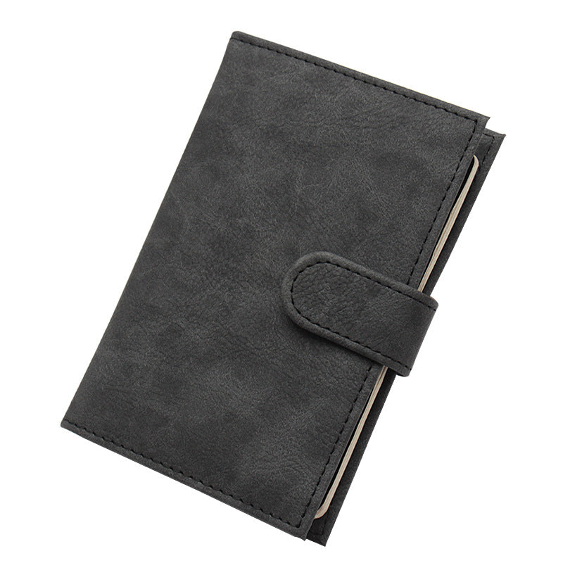 Business Leather Passport Fashion Jacket Ear Card Holder