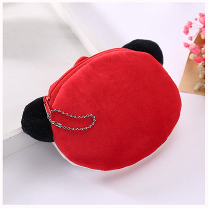 Women's Plush Cute Cartoon Cloth Gift Ladies Wallets