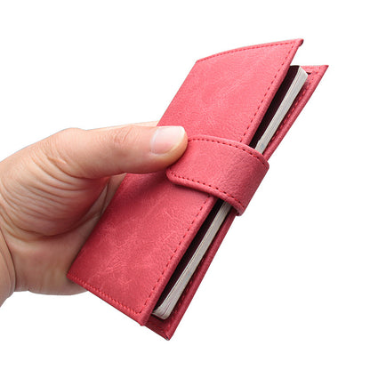 Business Leather Passport Fashion Jacket Ear Card Holder