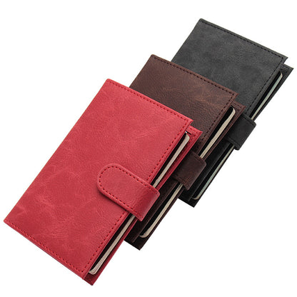 Business Leather Passport Fashion Jacket Ear Card Holder