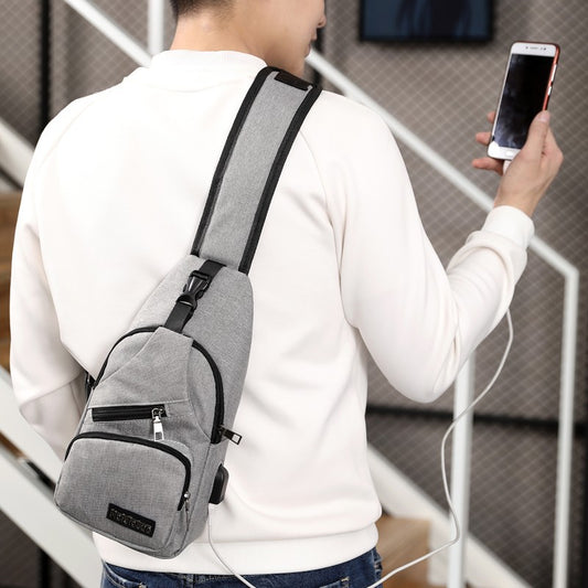 Men's Popular Beautiful Smart Canvas Korean Men's Waist Packs