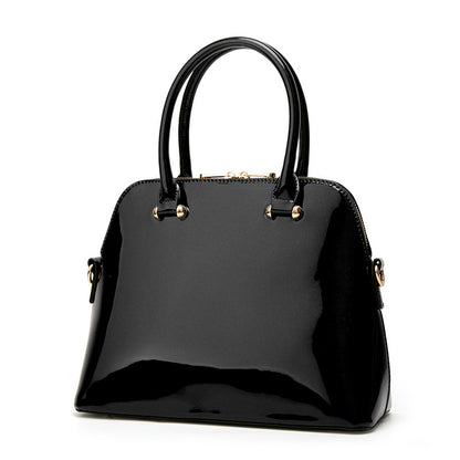 Women's Patent Leather Shiny Fashion Shell Bags