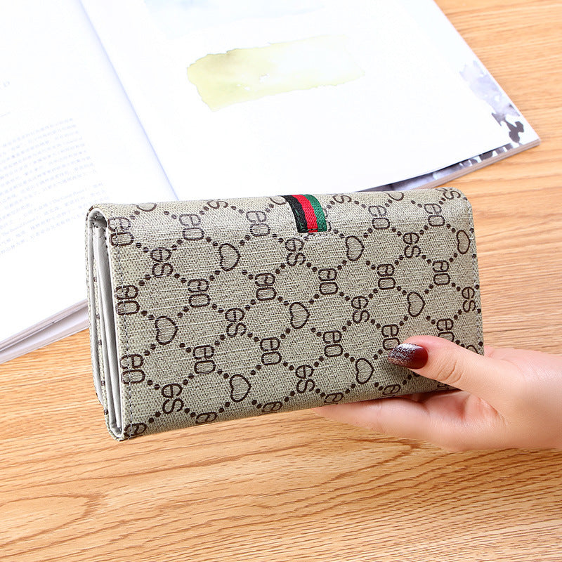 Women's Long Simple Multifunctional Soft Leather Fashion Ladies Wallets