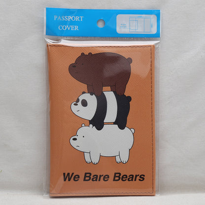 Various Little Bear Cartoon Passport Imitation Id Package