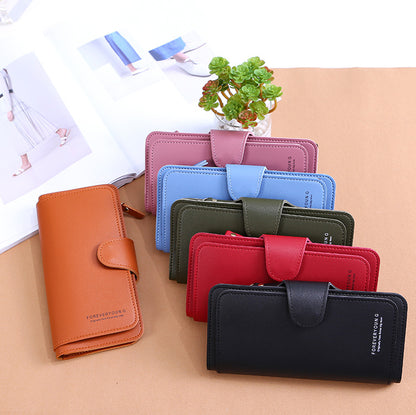 Attractive Popular Long Soft Mobile Clutch Ladies Wallets