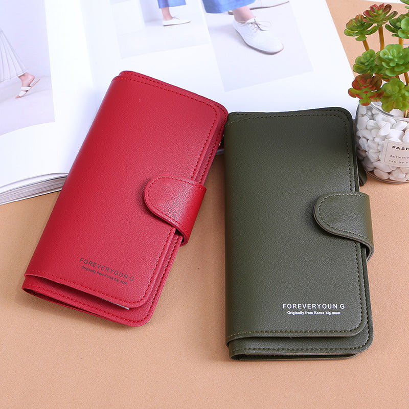 Attractive Popular Long Soft Mobile Clutch Ladies Wallets