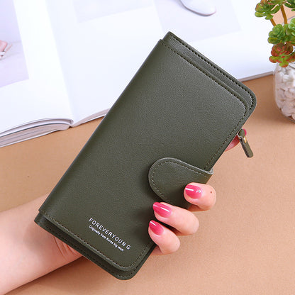 Attractive Popular Long Soft Mobile Clutch Ladies Wallets