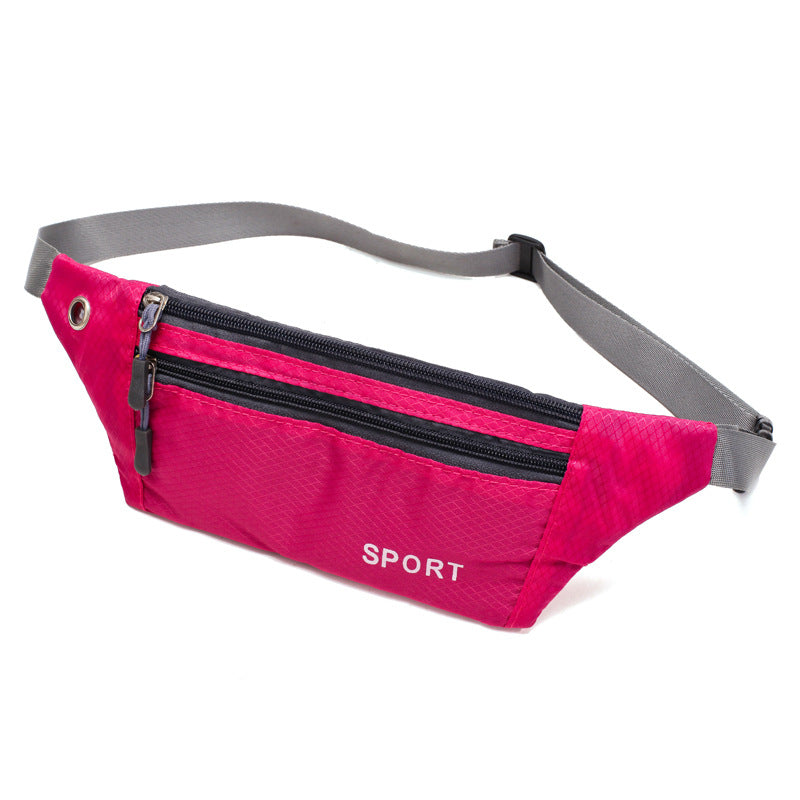 Women's & Men's & Stall Sporty Simplicity Oxford Cloth Men's Waist Packs