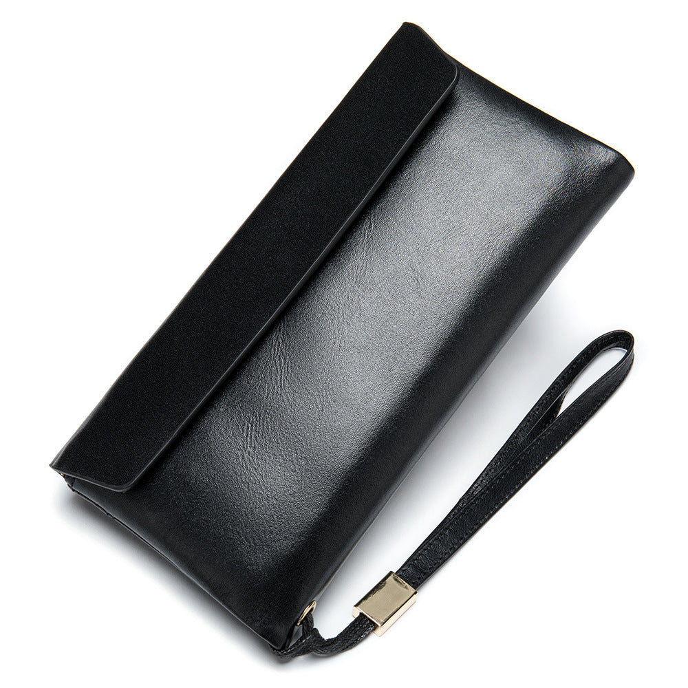 Women's Soft Leather Korean First Layer Cowhide Ladies Wallets