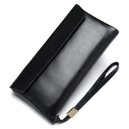 Women's Soft Leather Korean First Layer Cowhide Ladies Wallets