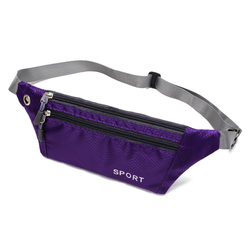 Women's & Men's & Stall Sporty Simplicity Oxford Cloth Men's Waist Packs