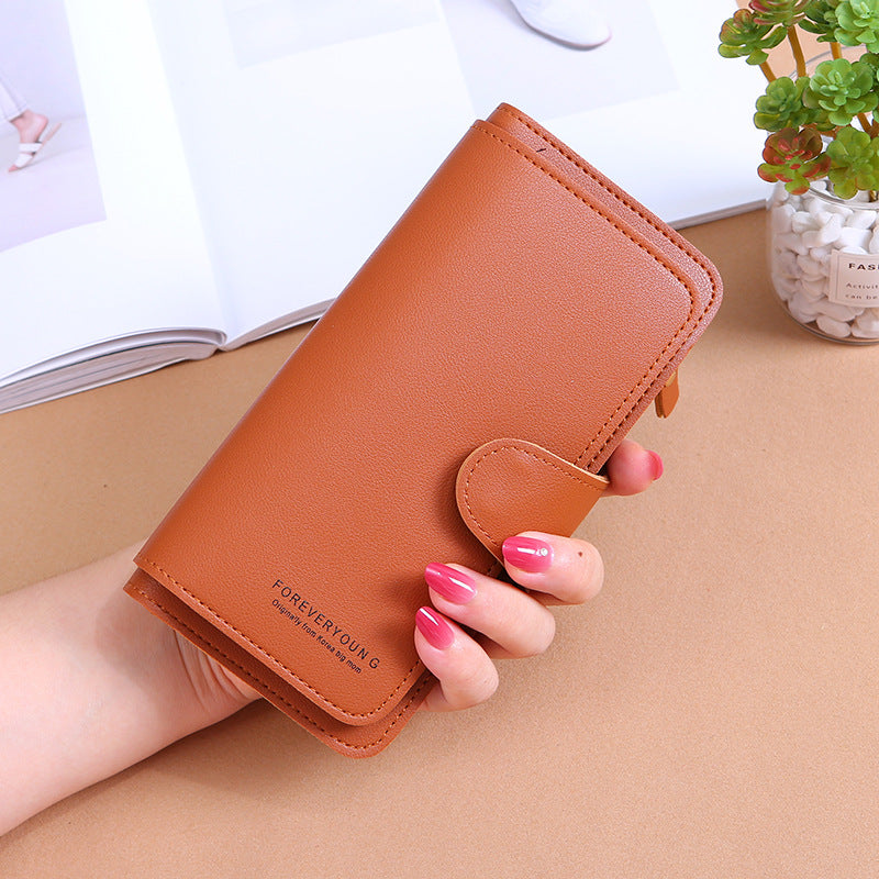 Attractive Popular Long Soft Mobile Clutch Ladies Wallets