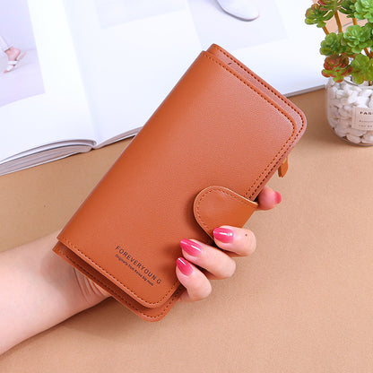 Attractive Popular Long Soft Mobile Clutch Ladies Wallets