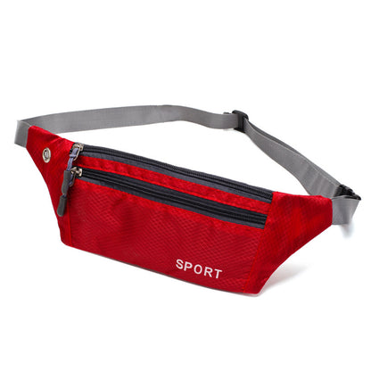 Women's & Men's & Stall Sporty Simplicity Oxford Cloth Men's Waist Packs