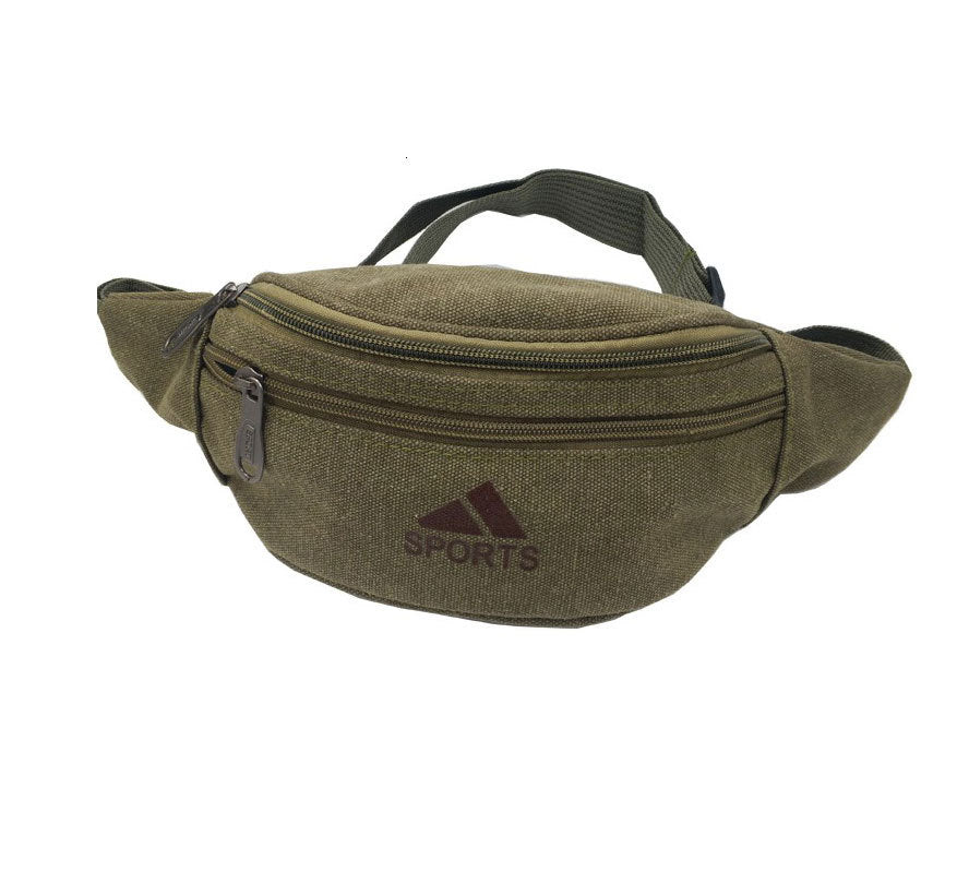 Men's Close-fitting Invisible Function Canvas Leisure Men's Waist Packs