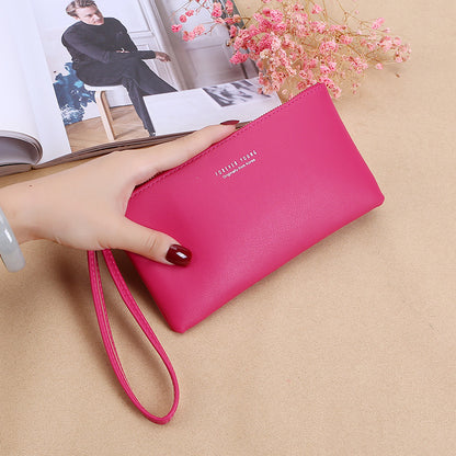 Women's Korean Style Zipper Long Large Capacity Ladies Wallets