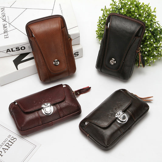 Leather Oversized Mobile Supermarket Trade Fair Phone Bags