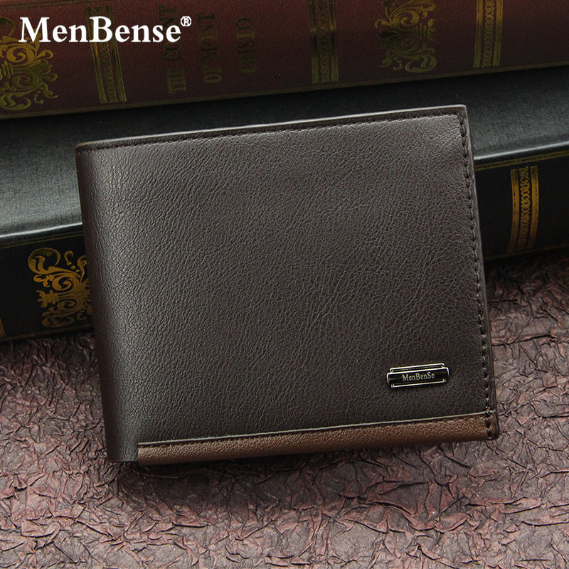 Men's Short Chic Business Horizontal Pocket Men's Wallets