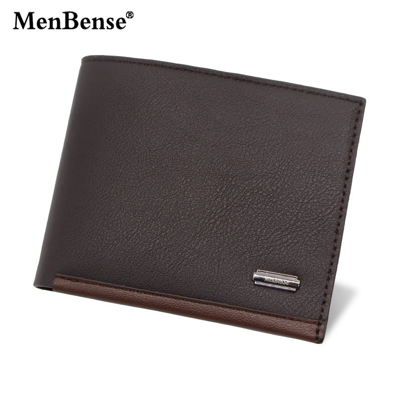 Men's Short Chic Business Horizontal Pocket Men's Wallets