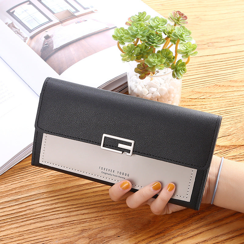 Women's Beautiful Durable Korean Clutch Long Purses