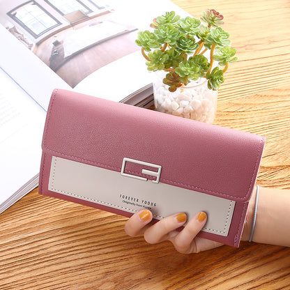 Women's Beautiful Durable Korean Clutch Long Purses