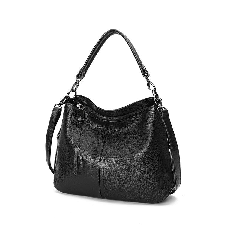 Women's Large Capacity Genuine Leather First Layer Handbags