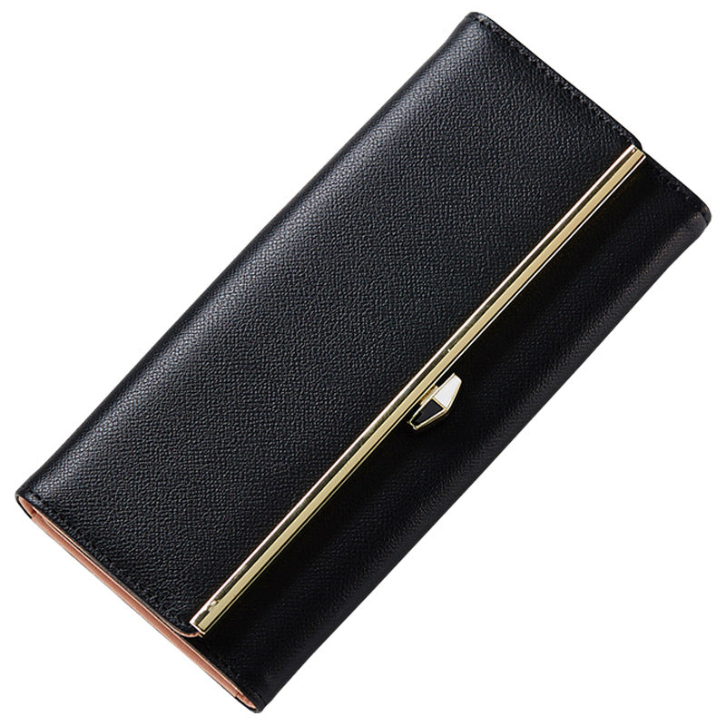 Women's Female Long Korean Fashion Simple Clutch Ladies Wallets