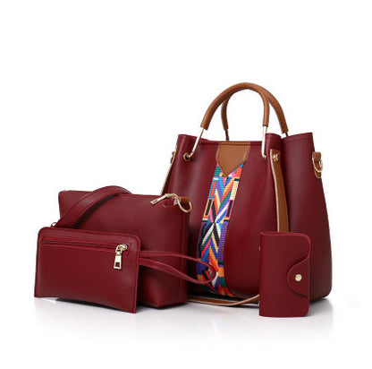 Women's Fashion Set Mother And Portable Handbags