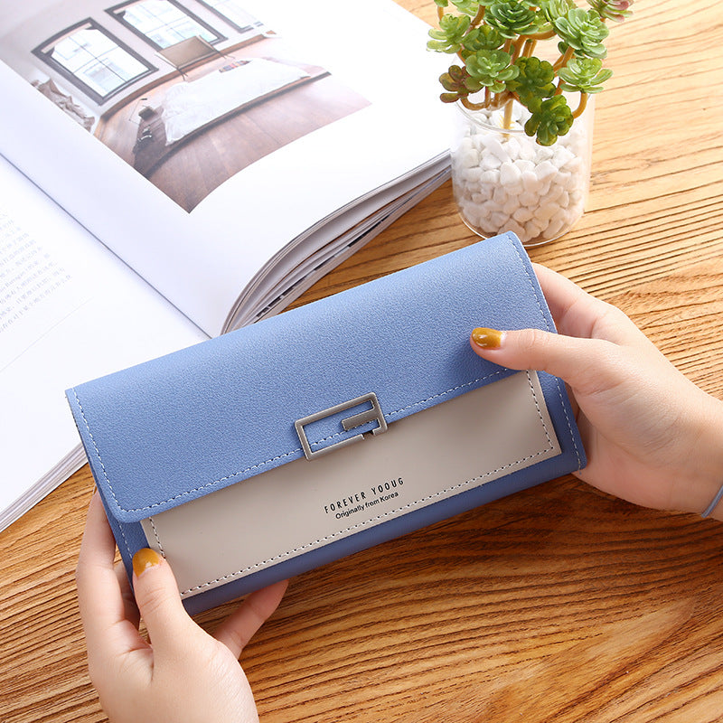 Women's Beautiful Durable Korean Clutch Long Purses