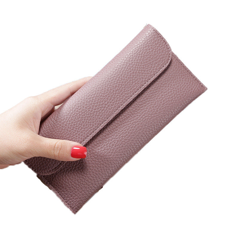 Women's Long Fashion Thin Simple With Slot Ladies Wallets