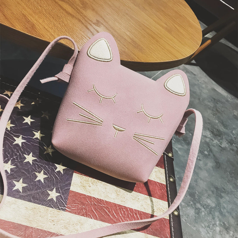 Children's Creative Cute Princess Mini Cat Children's Shoulder Bags