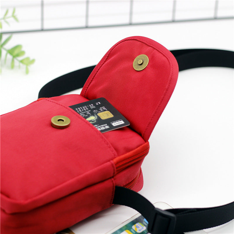 Simple Fashion Trend Nylon Large Screen Phone Bags