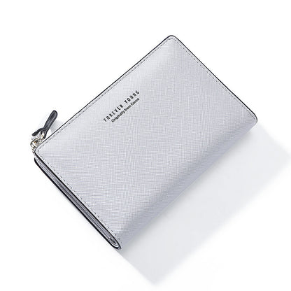 Women's Trendy Short Premium Two Fold Ladies Wallets