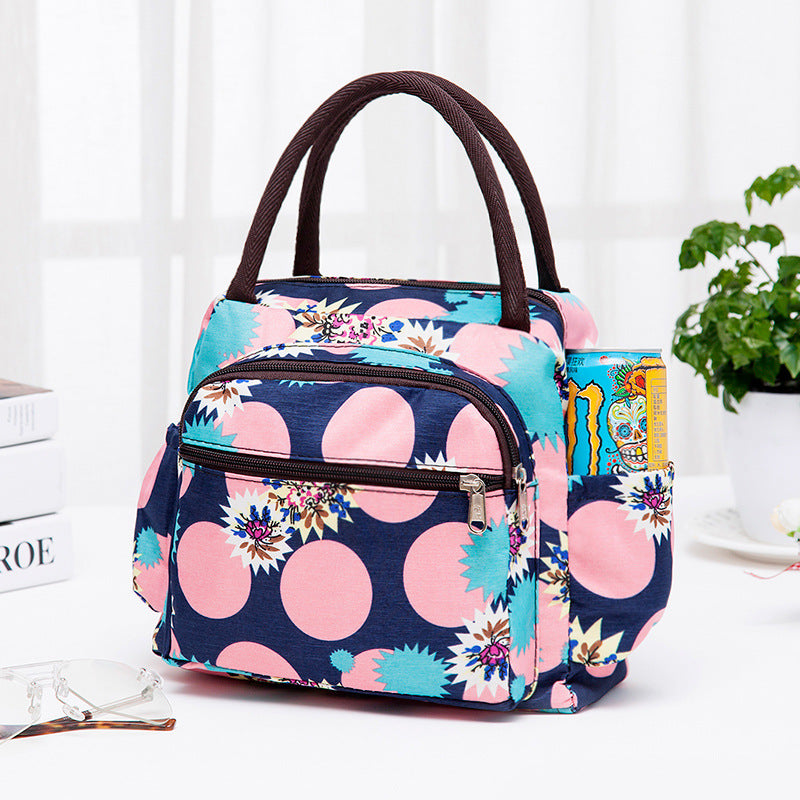 Women's Small Cloth Thickened Lunch Box Mother Handbags