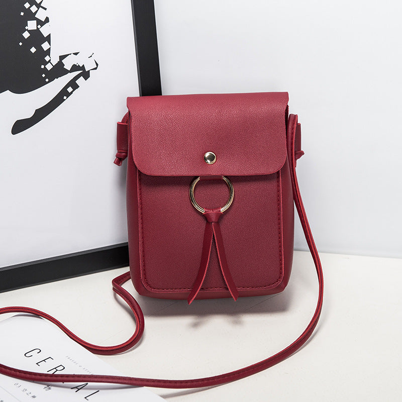 Popular Summer Fashion Double Layer Vertical Crossbody Bags