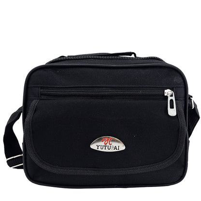 Women's & Men's & Cash Leisure Black Oxford Cloth Men's Waist Packs