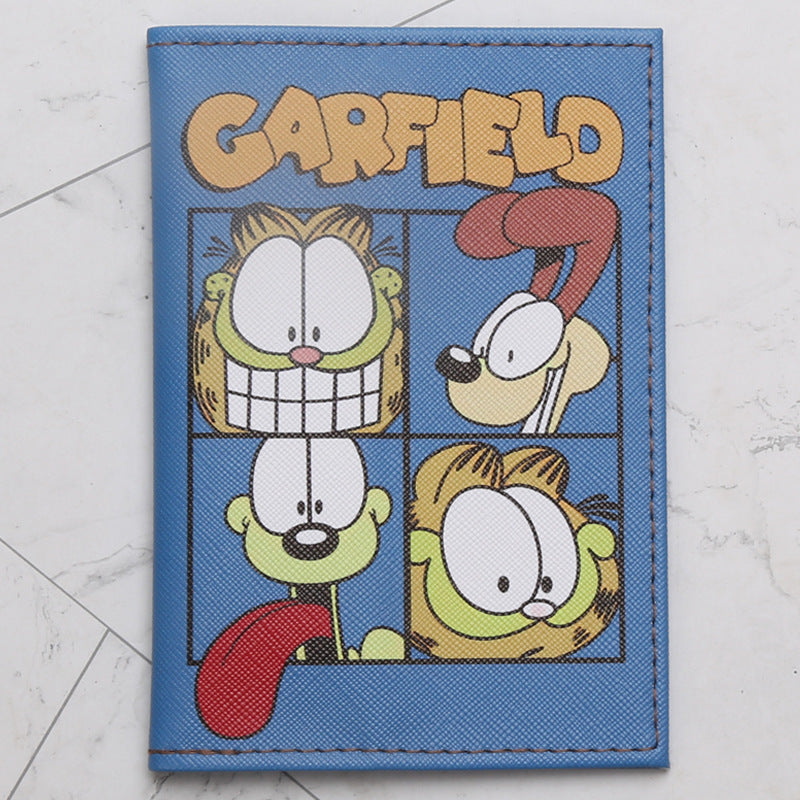 Garfield Printing Couverture de passeport Certificats Clip de rangement pour paquet d'identité