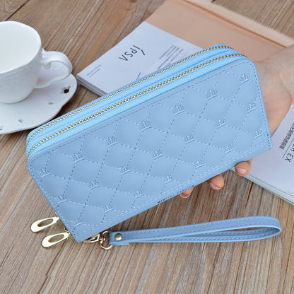 Women's Mother Clutch Large Capacity Layer Soft Leather Ladies Wallets