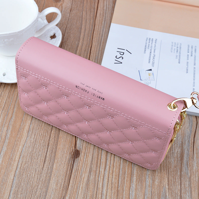 Women's Mother Clutch Large Capacity Layer Soft Leather Ladies Wallets