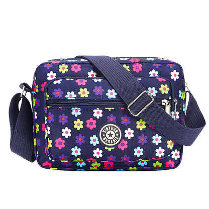 Women's Style Oxford Flower Cloth Stall Running Crossbody Bags