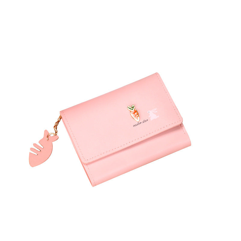 Women's Cute Short Mini Korean Style Ladies Wallets