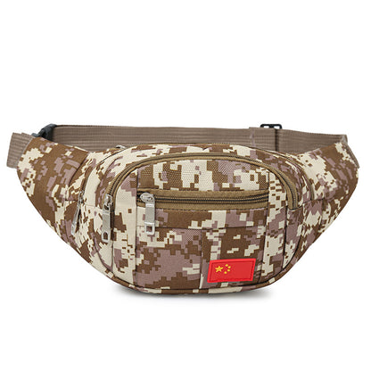 Sacs banane multifonctionnels de grande capacité pour hommes, tactiques de camouflage